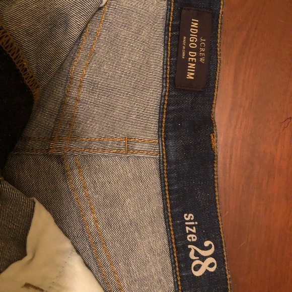 J. Crew Indigo denim dark wash size 28 - Picture 3 of 3